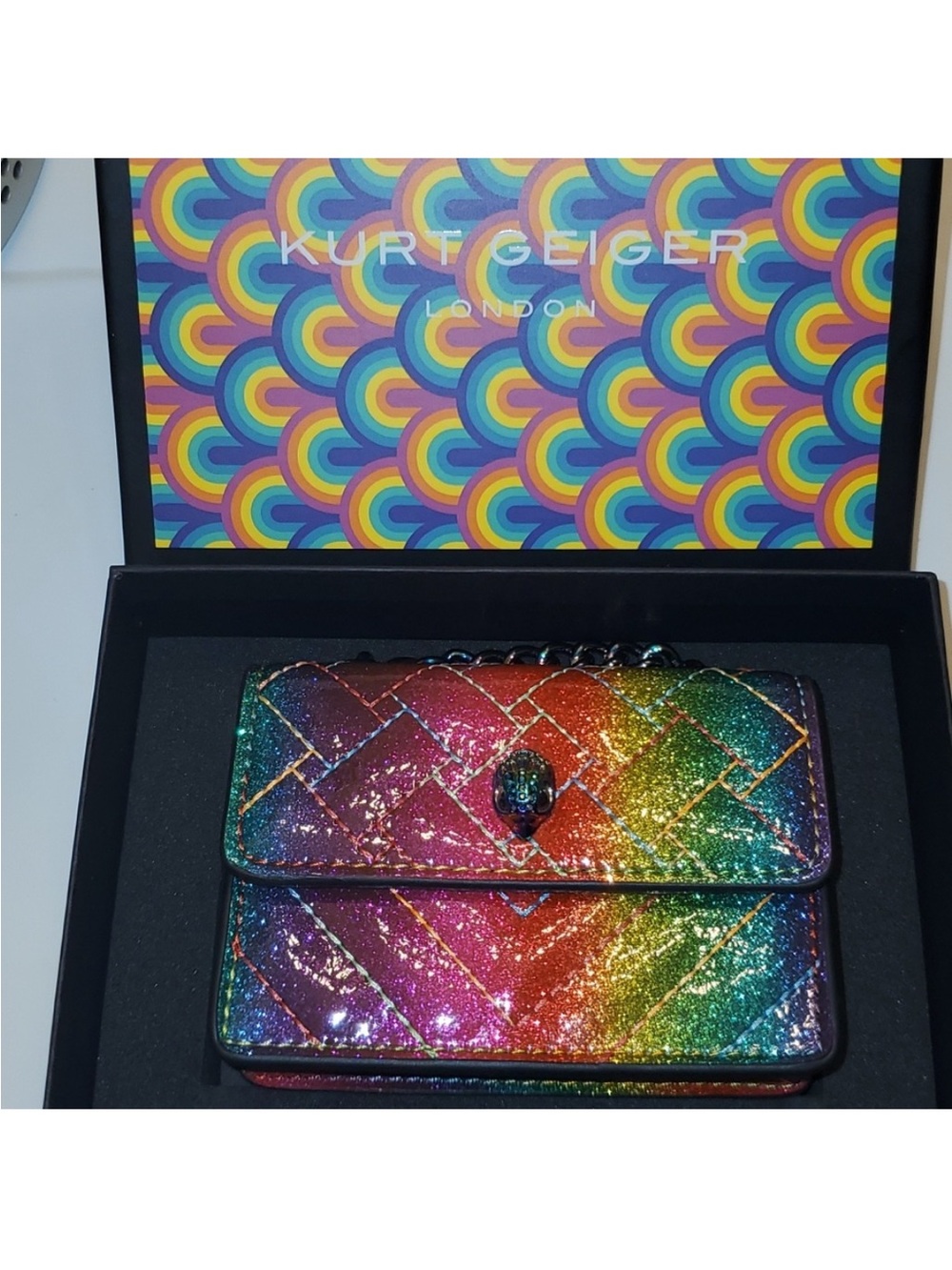 Kurt Geiger London Micro Kensington Crossbody - Picture 7 of 14